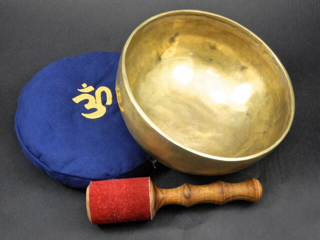 Tibetan Singing Bowl Hand Hammered 8"